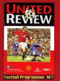 Manchester United v Charlton Athletic 2001