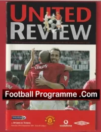 Manchester United v Ipswich Town 2001