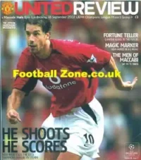 Manchester United v Maccabi Hafia 2002