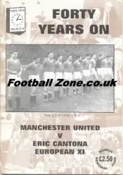 Manchester United v Eric Cantona X11 1998 – Treble Season