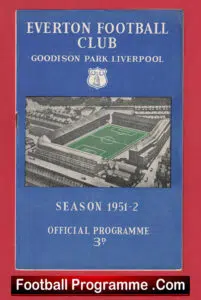 Everton v Birmingham City 1951