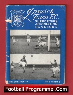 Ipswich Town Football Handbook 1956 - 1957