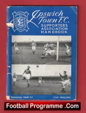 Ipswich Town Football Handbook 1956 – 1957