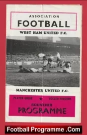 West Ham United v Manchester United 1967 – Pirate Souvenir