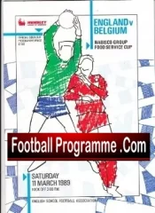 England v Belgium 1989 – Ryan Giggs English Schoolboys Match