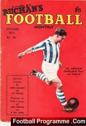 Charles Buchan Football Monthly Magazine 1953 – October