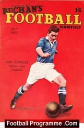 Charles Buchan Football Monthly Magazine 1953 – July