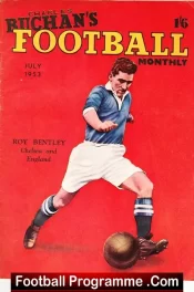 Charles Buchan Football Monthly Magazine 1953 – July