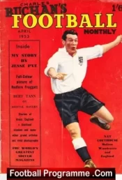 Charles Buchan Football Monthly Magazine 1953 – April