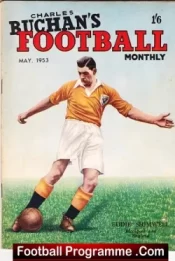 Charles Buchan Football Monthly Magazine 1953 – May