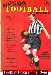 Charles Buchan Football Monthly Magazine 1953 – February