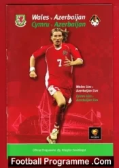 Wales v Azerbaijan 2003 – Multi Autographed + Poster PLUS