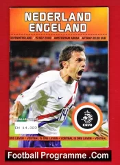 Netherlands v England 2006 – Holland Dutch