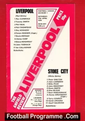 Liverpool v Stoke City 1976