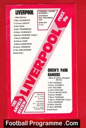 Liverpool v QPR 1975