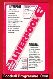 Liverpool v Arsenal 1975