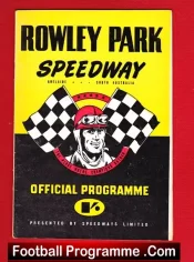 Australia Speedway Programme 1961 – Adelaide