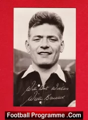 Heart Of Midlothian Willie Bauld Hearts Press Photograph 1950s