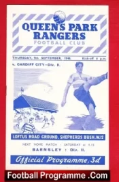 Queens Park Rangers v Cardiff City 1948