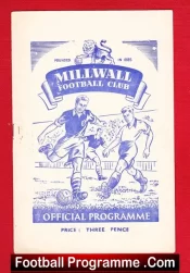 Millwall v Newport County 1951