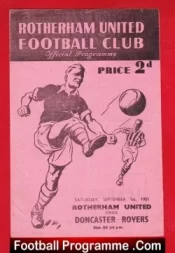 Rotherham United v Doncaster Rovers 1951