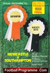 Newcastle United v Southampton 1974 – Texaco Cup Final