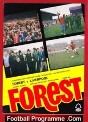 Nottingham Forest  v Liverpool 1978 – European Cup