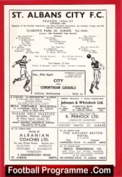 St Albans City v Corinthian Casuals 1957 – Clarence Park