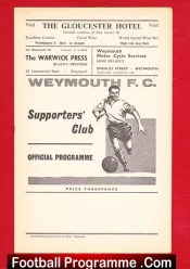 Weymouth v Cheltenham 1961