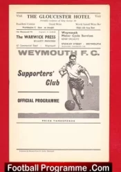 Weymouth v Cheltenham 1961