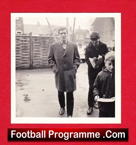 Hull City Old Football Autograph Book + Signed Photos 1950s - Image 3