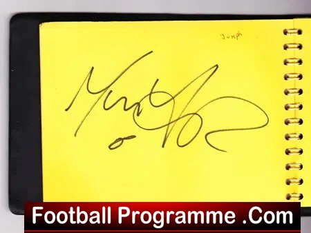 Hull City Old Football Autograph Book + Signed Photos 1950s - Image 5