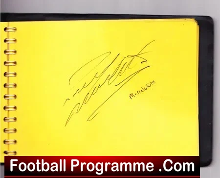 Hull City Old Football Autograph Book + Signed Photos 1950s - Image 6