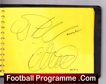 Hull City Old Football Autograph Book + Signed Photos 1950s - Image 9