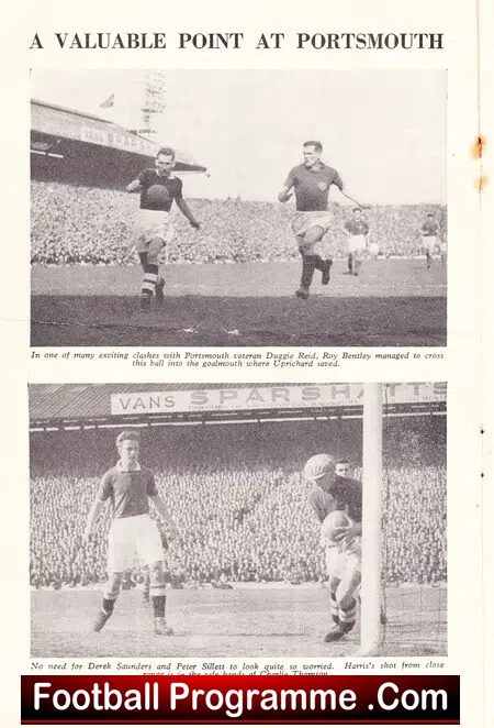 Chelsea v Sheffield Wednesday 1955 - Title Clincher 55 - Image 4