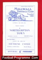 Millwall v Northampton Town 1963