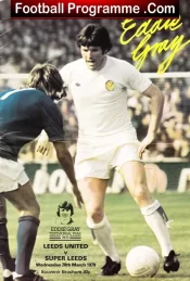 Eddie Gray Testimonial Benefit Match Leeds United 1979