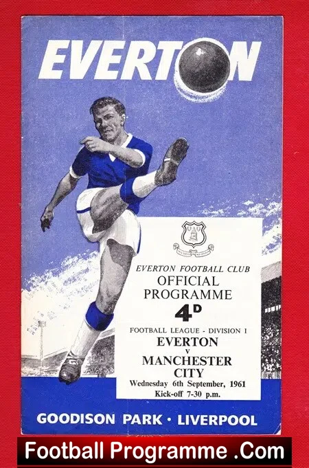 Everton v Manchester City 1961 - Image 2