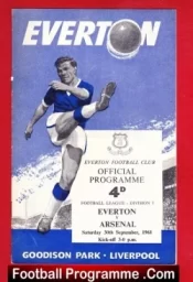 Everton v Arsenal 1961