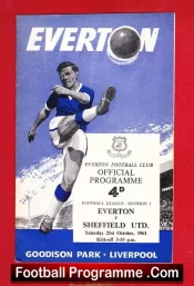 Everton v Sheffield United 1961