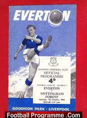 Everton v Nottingham Forest 1961