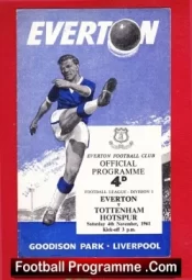 Everton v Tottenham 1961