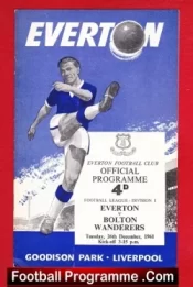Everton v Bolton Wanderers 1961