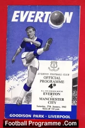 Everton v Manchester City 1962