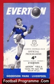 Everton v Aston Villa 1961