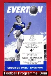 Everton v WBA 1961