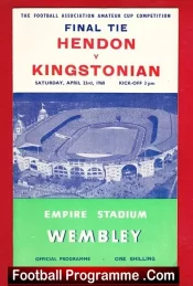 Kingstonian v Hendon 1960 – Amateur Cup Final – London