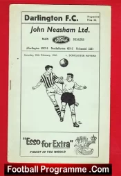 Darlington v Doncaster Rovers 1960