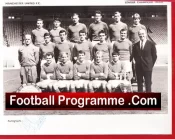 Manchester United George Best + Sadler Signed Squad Picture 1965