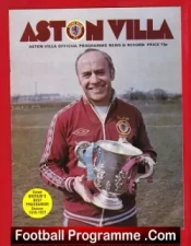 Aston Villa v Stoke City 1977